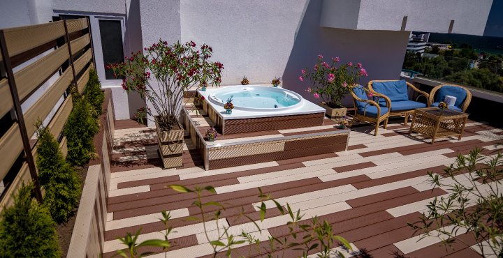 Cazare all inclusive Cap Aurora - apartament junior cu jacuzzi - terasa privata Cazare all inclusive Cap Aurora - apartament junior cu jacuzzi - terasa privata